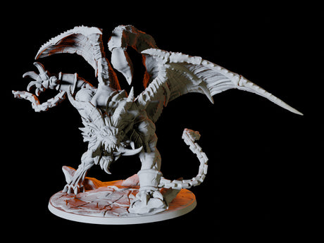 Chained Manticore Miniature for Dungeons and Dragons, Pathfinder or other TTRPGs