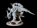 Chained Manticore Miniature for Dungeons and Dragons, Pathfinder or other TTRPGs