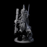 Chained Paladin of the Holy Light Miniature for Dungeons and Dragons, Pathfinder or other TTRPGs