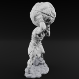 Chained Titan Prisoner Miniature for Dungeons and Dragons, Pathfinder or other TTRPGs
