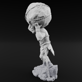 Chained Titan Prisoner Miniature for Dungeons and Dragons, Pathfinder or other TTRPGs