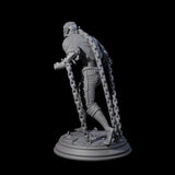 Chained Vampire Thrall A Miniature for Dungeons and Dragons, Pathfinder or other TTRPGs