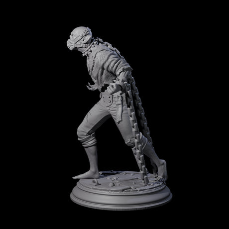 Chained Vampire Thrall A Miniature for Dungeons and Dragons, Pathfinder or other TTRPGs