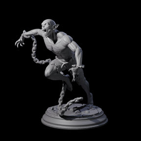 Chained Vampire Thrall C Miniature for Dungeons and Dragons, Pathfinder or other TTRPGs
