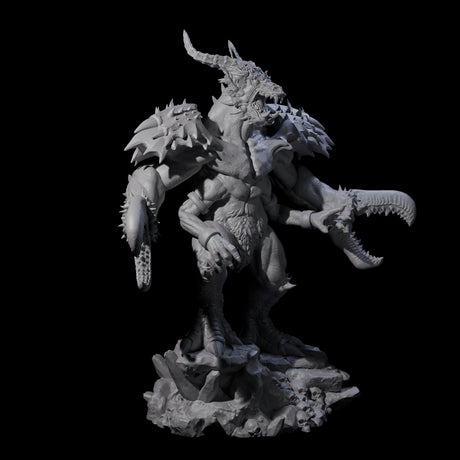 Challenging Glabrezu Miniature for Dungeons and Dragons, Pathfinder or other TTRPGs