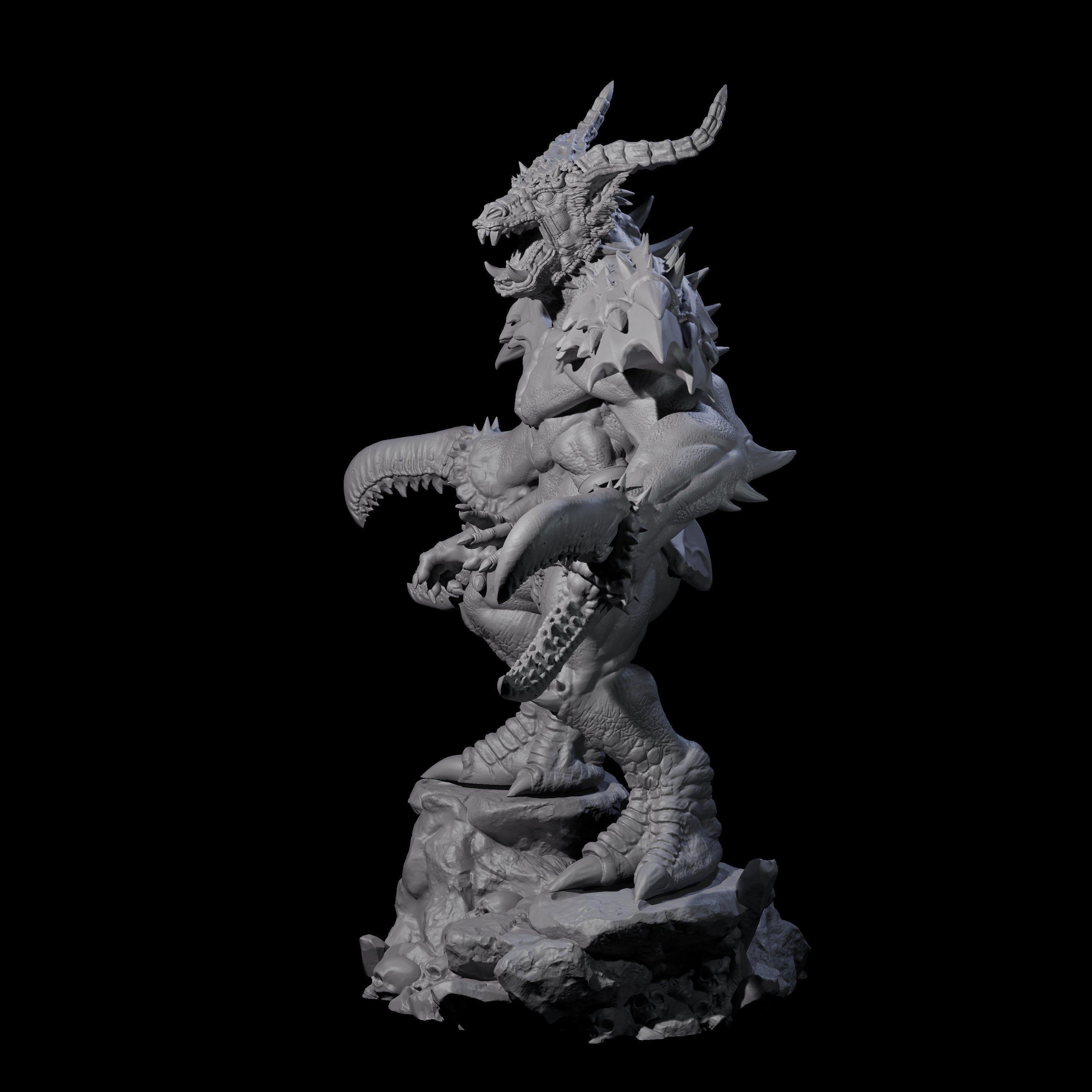 Challenging Glabrezu Miniature for Dungeons and Dragons, Pathfinder or other TTRPGs