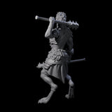 Challenging Kenku Barbarian Miniature for Dungeons and Dragons, Pathfinder or other TTRPGs