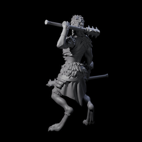 Challenging Kenku Barbarian Miniature for Dungeons and Dragons, Pathfinder or other TTRPGs