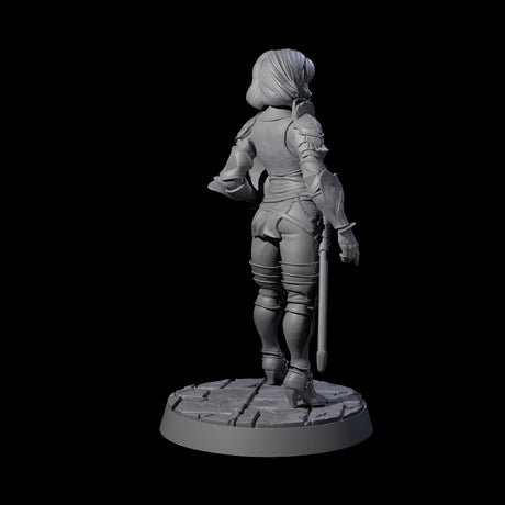 Champion of the Guard Miniature for Dungeons and Dragons, Pathfinder or other TTRPGs