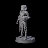Champion of the Guard Miniature for Dungeons and Dragons, Pathfinder or other TTRPGs