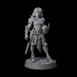 Champion of the Guard Miniature for Dungeons and Dragons, Pathfinder or other TTRPGs