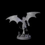 Charged Winged Kobold A Miniature for Dungeons and Dragons, Pathfinder or other TTRPGs