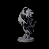 Charged Winged Kobold B Miniature for Dungeons and Dragons, Pathfinder or other TTRPGs