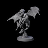 Charged Winged Kobold B Miniature for Dungeons and Dragons, Pathfinder or other TTRPGs