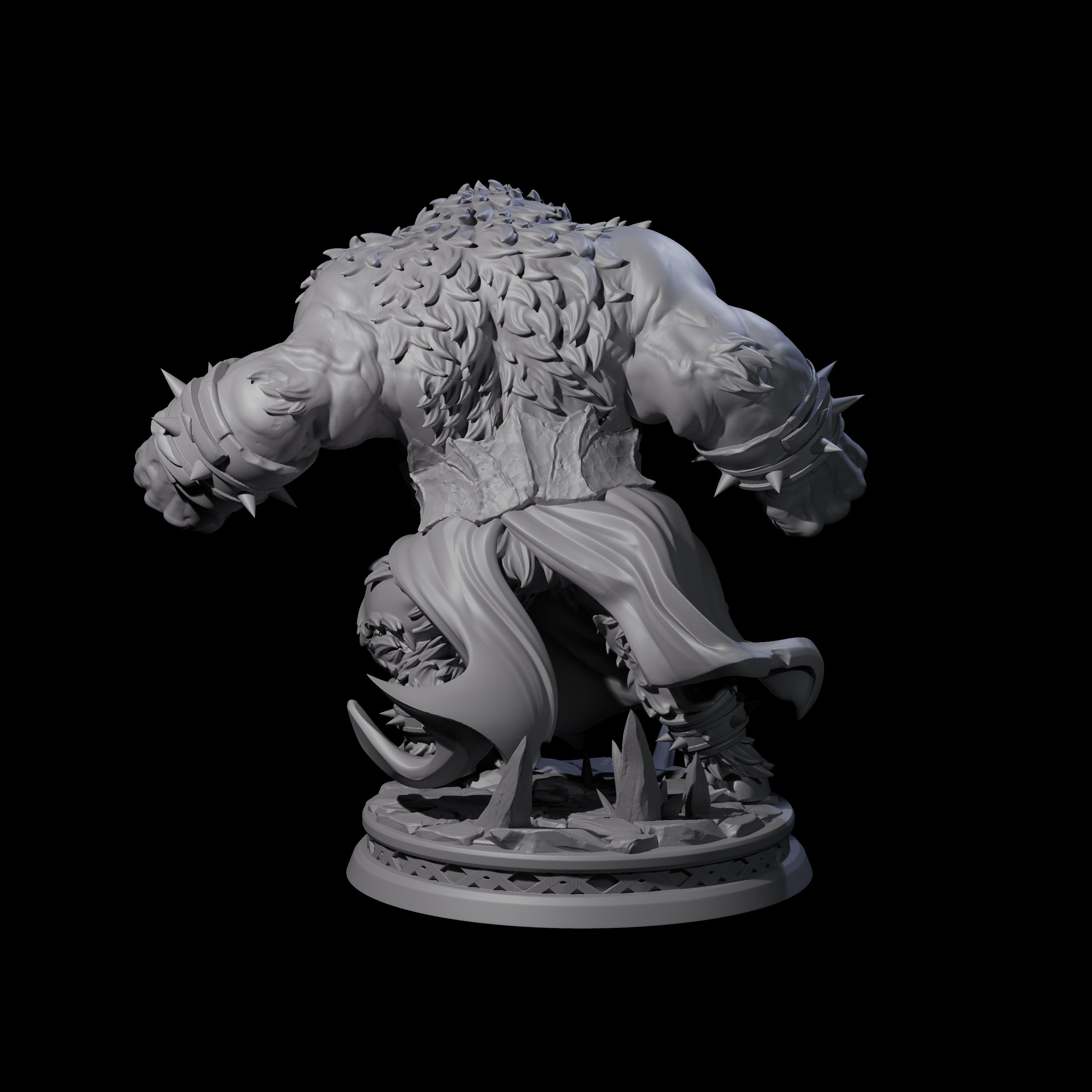 Charging Balor-Kin Miniature for Dungeons and Dragons, Pathfinder or other TTRPGs