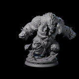 Charging Balor-Kin Miniature for Dungeons and Dragons, Pathfinder or other TTRPGs