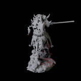 Charging Hellknight A Miniature for Dungeons and Dragons, Pathfinder or other TTRPGs