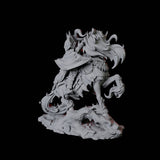 Charging Hellknight A Miniature for Dungeons and Dragons, Pathfinder or other TTRPGs