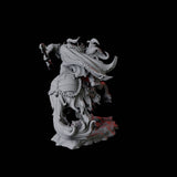 Charging Hellknight B Miniature for Dungeons and Dragons, Pathfinder or other TTRPGs