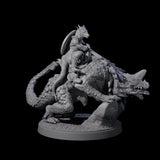 Charging Kobold on Drake B Miniature for Dungeons and Dragons, Pathfinder or other TTRPGs