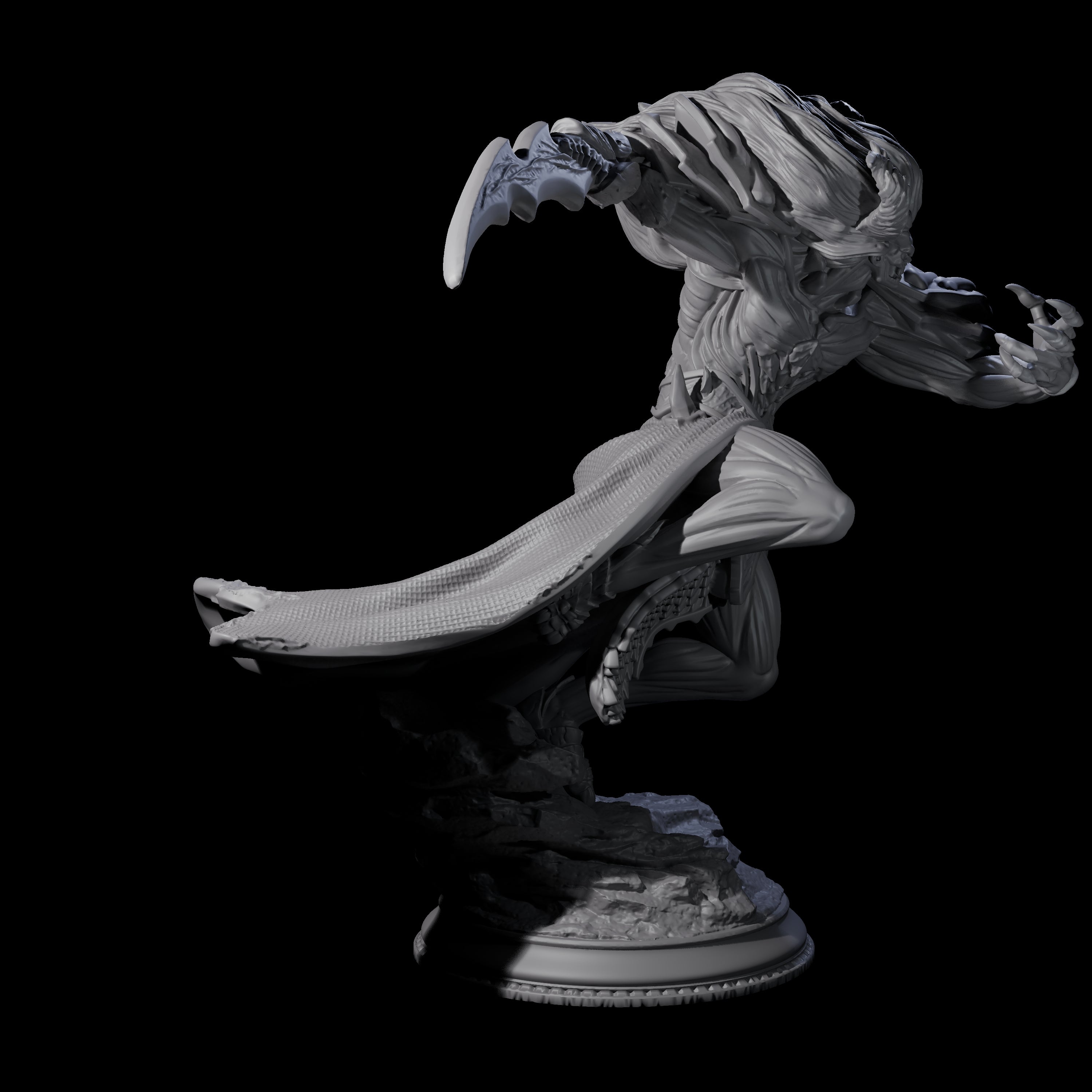 Charging Seraptis Miniature for Dungeons and Dragons, Pathfinder or other TTRPGs