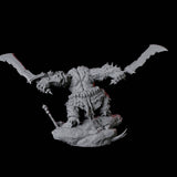 Charging Slaver Demon A Miniature for Dungeons and Dragons, Pathfinder or other TTRPGs