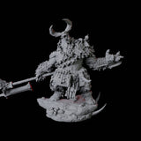 Charging Slaver Demon B Miniature for Dungeons and Dragons, Pathfinder or other TTRPGs