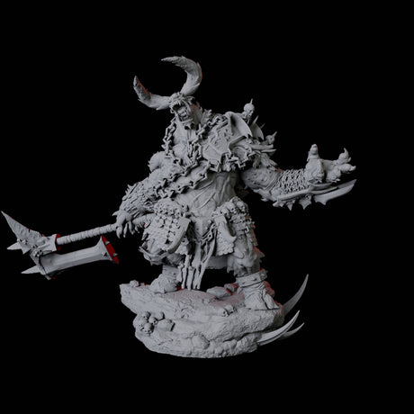 Charging Slaver Demon B Miniature for Dungeons and Dragons, Pathfinder or other TTRPGs