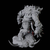 Charging Slaver Demon C Miniature for Dungeons and Dragons, Pathfinder or other TTRPGs