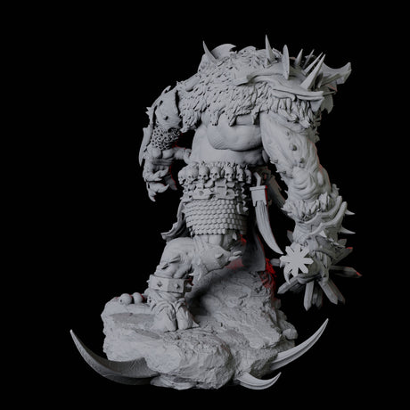 Charging Slaver Demon C Miniature for Dungeons and Dragons, Pathfinder or other TTRPGs