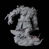 Charging Slaver Demon C Miniature for Dungeons and Dragons, Pathfinder or other TTRPGs