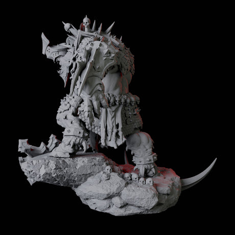 Charging Slaver Demon C Miniature for Dungeons and Dragons, Pathfinder or other TTRPGs
