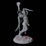 Charming Snake Sorceress Miniature for Dungeons and Dragons, Pathfinder or other TTRPGs