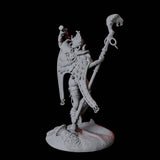 Charming Snake Sorceress Miniature for Dungeons and Dragons, Pathfinder or other TTRPGs