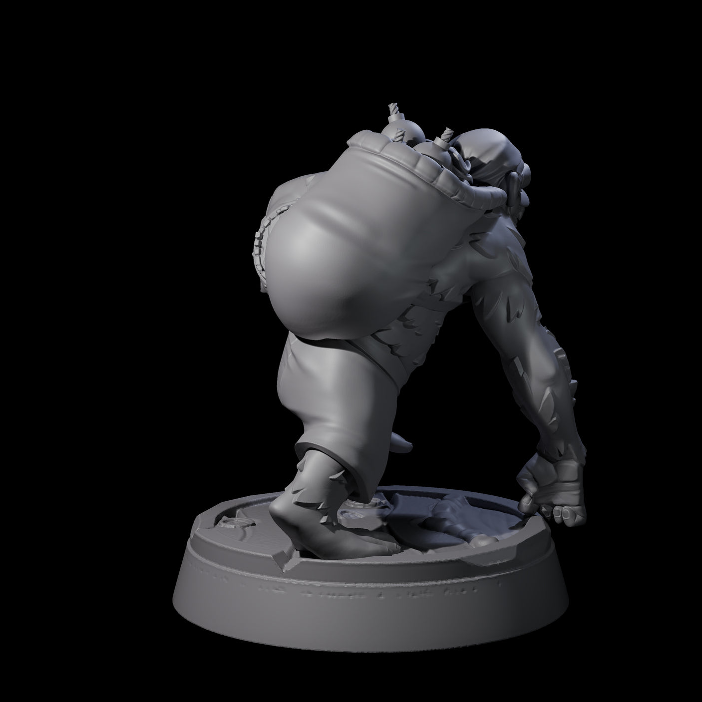 Cheeky Ape Powder Monkey Miniature for Dungeons and Dragons, Pathfinder or other TTRPGs
