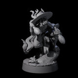 Cheeky Crouching Tabaxi Miniature for Dungeons and Dragons, Pathfinder or other TTRPGs