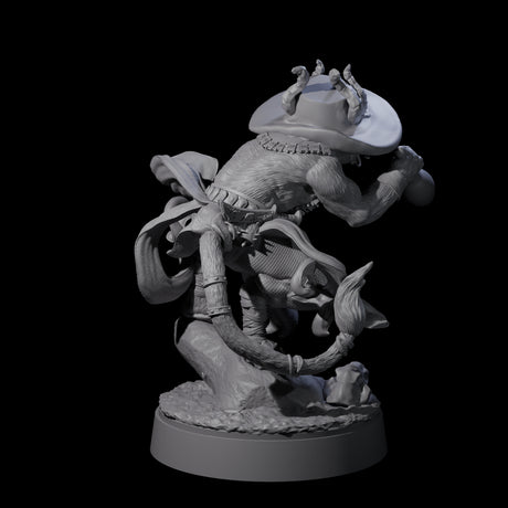 Cheeky Crouching Tabaxi Miniature for Dungeons and Dragons, Pathfinder or other TTRPGs