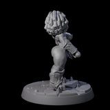 Cheeky Dwarf Miner Pinup Miniature for Dungeons and Dragons, Pathfinder or other TTRPGs