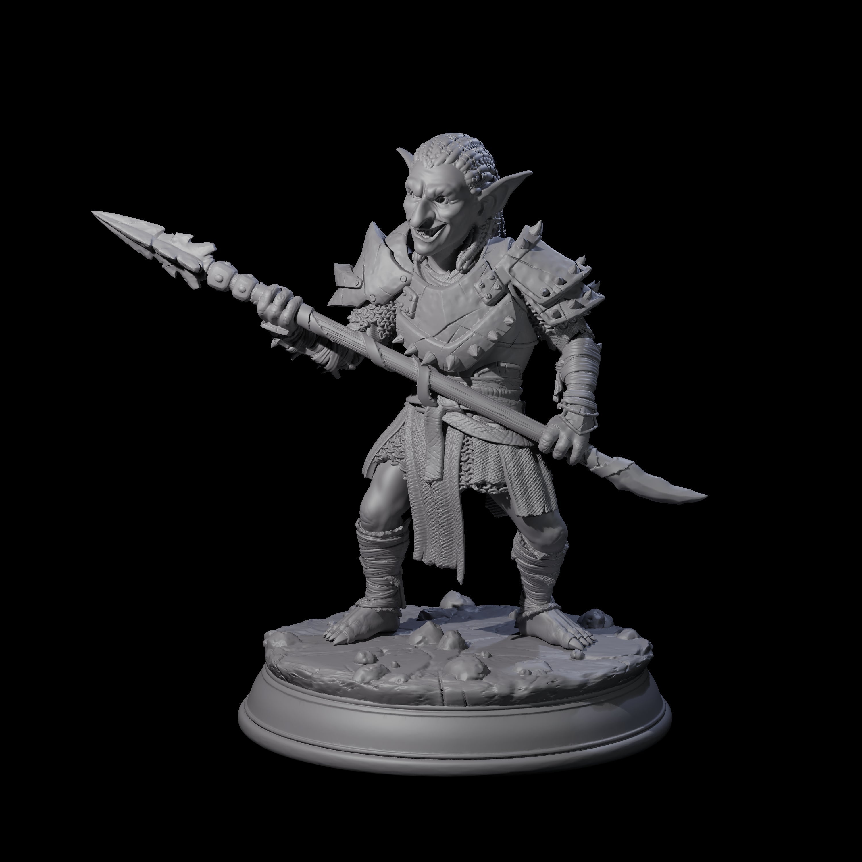 Cheeky Goblin B Miniature for Dungeons and Dragons, Pathfinder or other TTRPGs