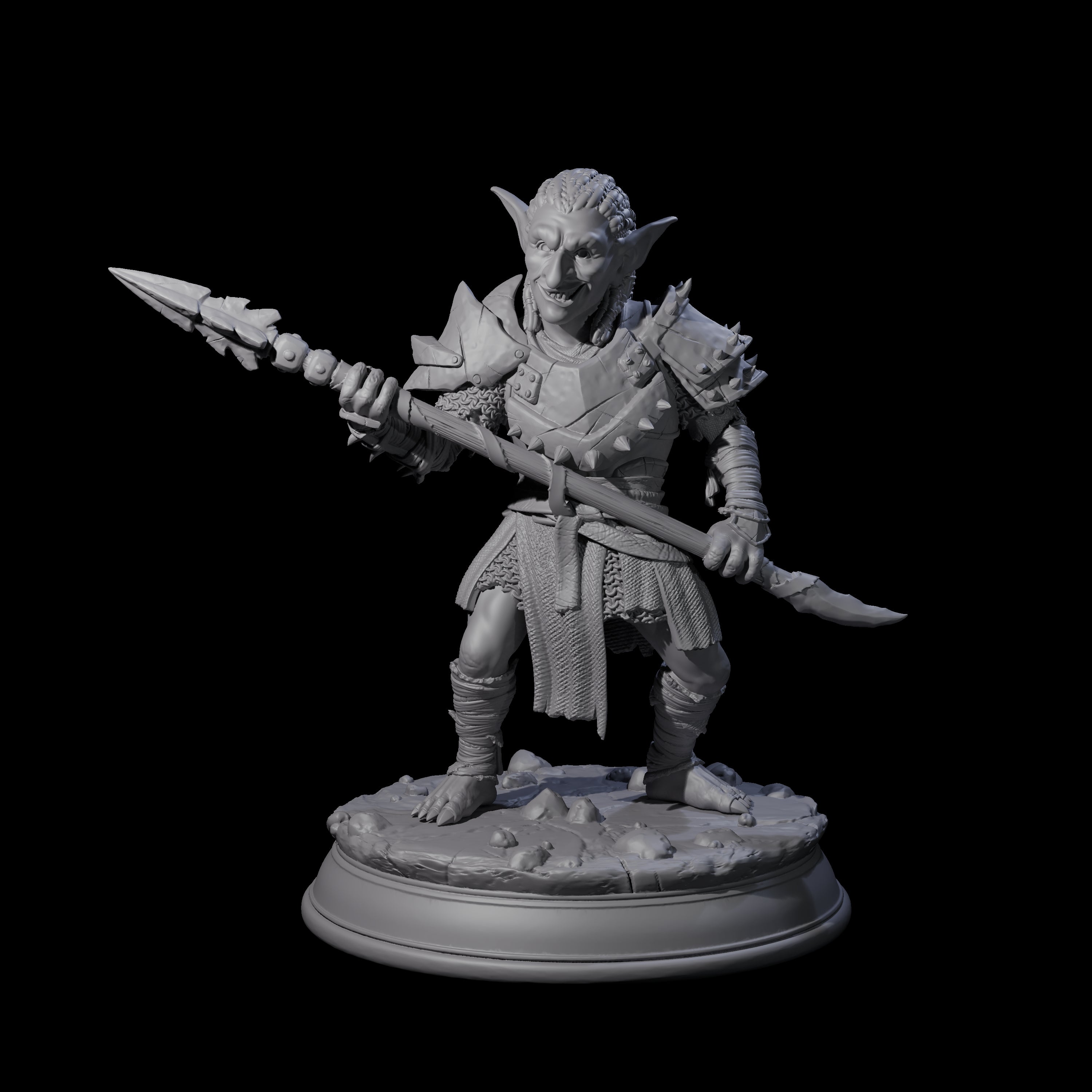 Cheeky Goblin B Miniature for Dungeons and Dragons, Pathfinder or other TTRPGs