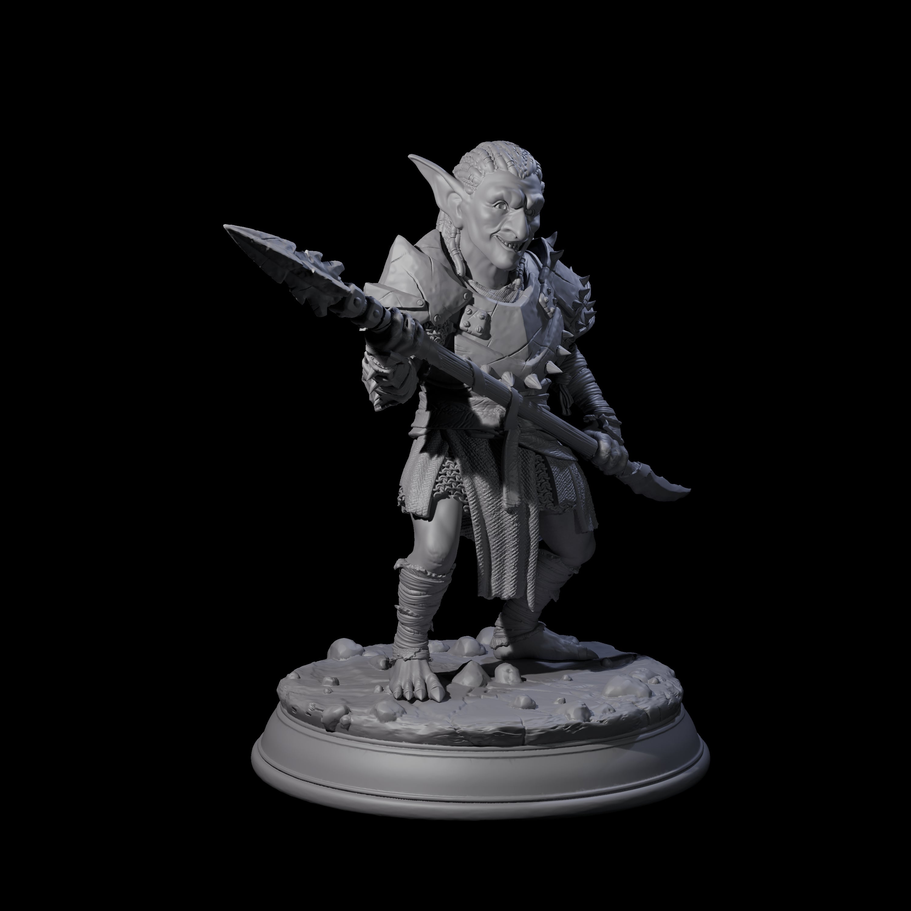 Cheeky Goblin B Miniature for Dungeons and Dragons, Pathfinder or other TTRPGs