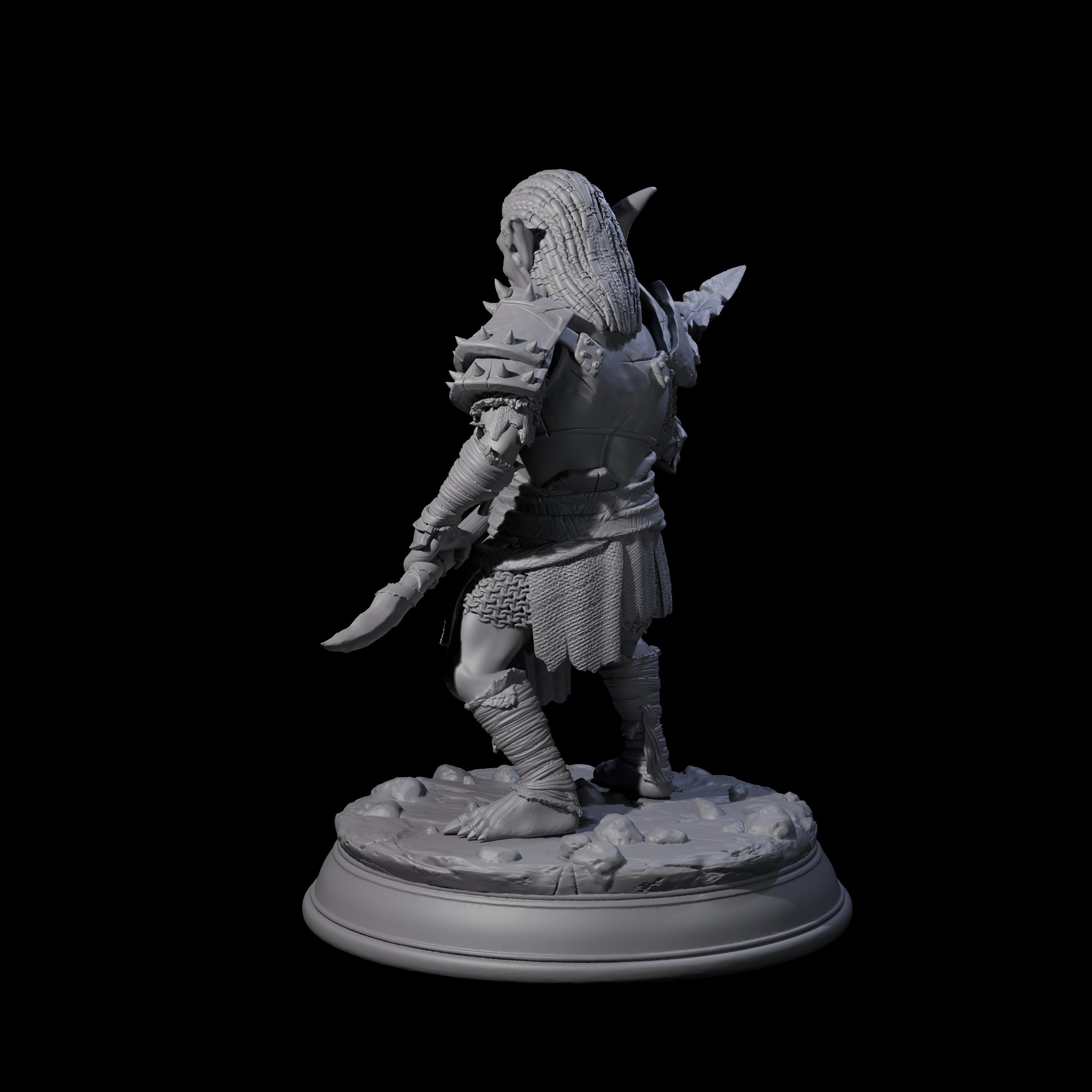 Cheeky Goblin B Miniature for Dungeons and Dragons, Pathfinder or other TTRPGs