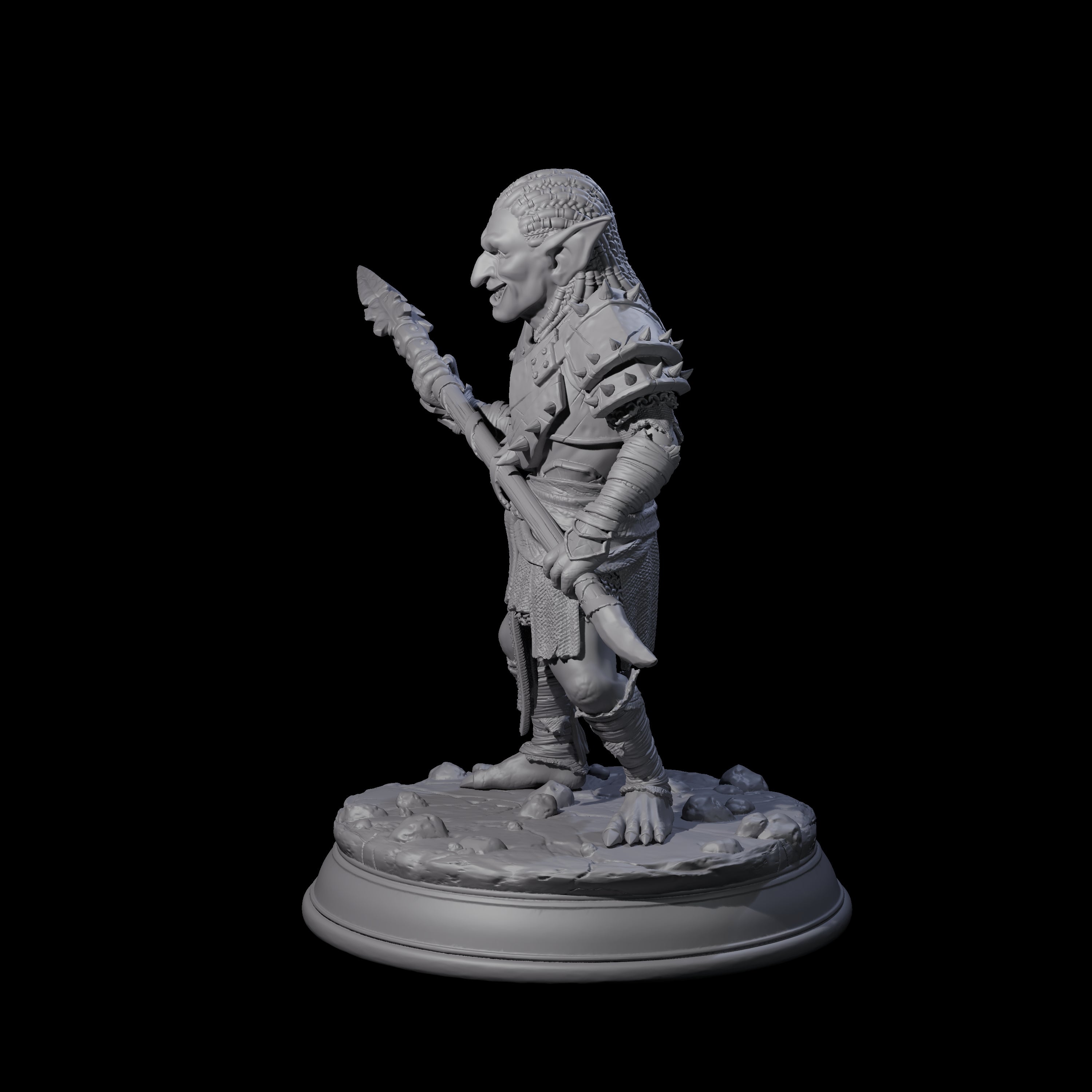 Cheeky Goblin B Miniature for Dungeons and Dragons, Pathfinder or other TTRPGs