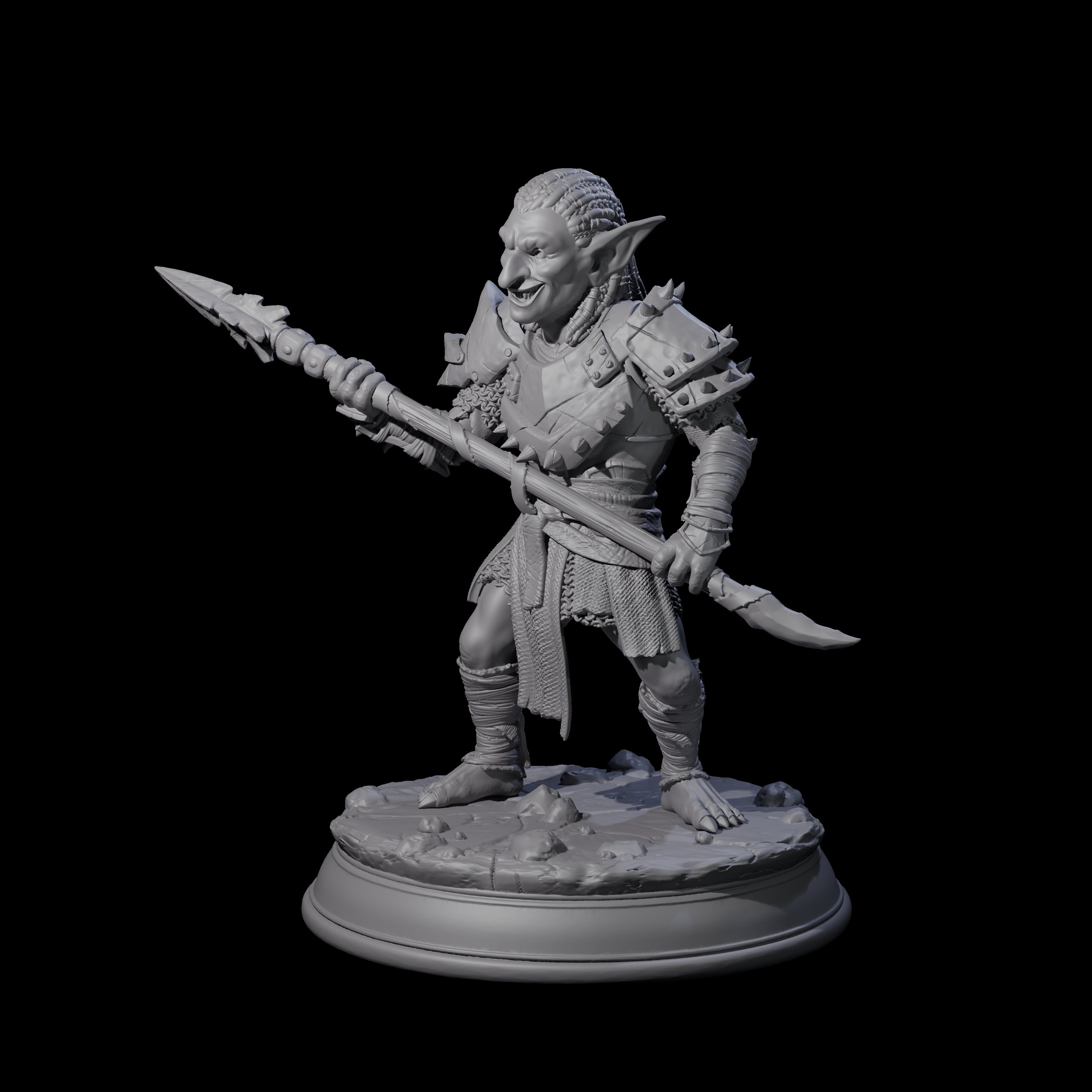 Cheeky Goblin B Miniature for Dungeons and Dragons, Pathfinder or other TTRPGs