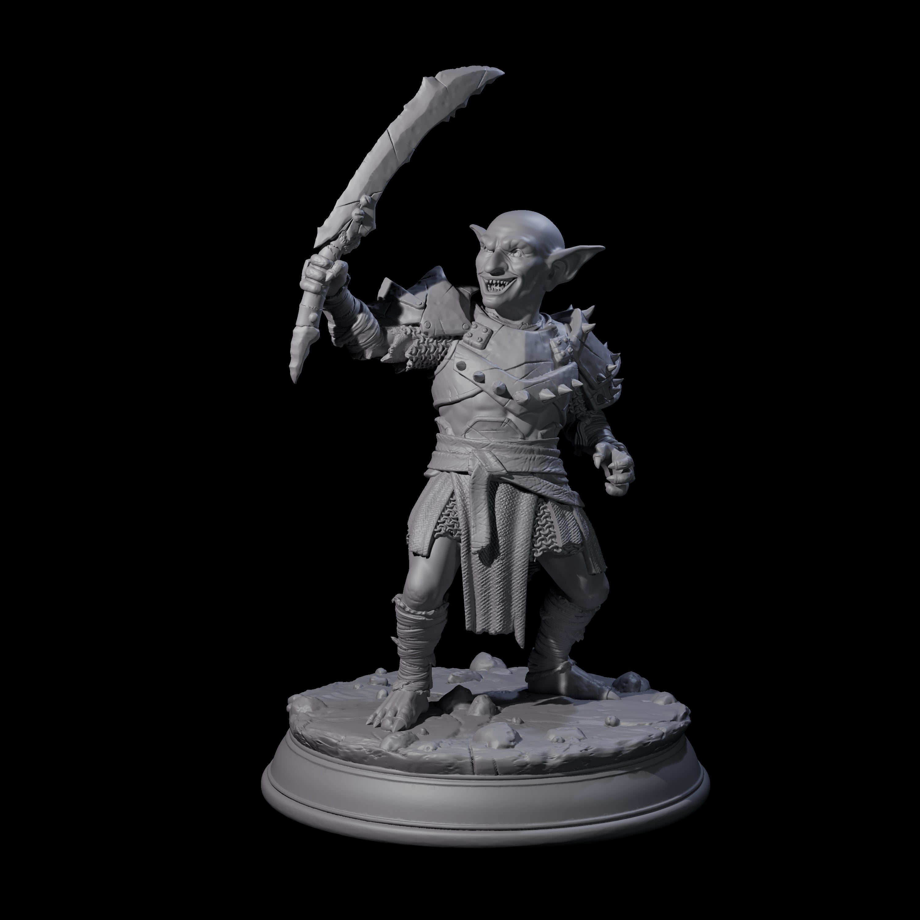 Cheeky Goblin C Miniature for Dungeons and Dragons, Pathfinder or other TTRPGs