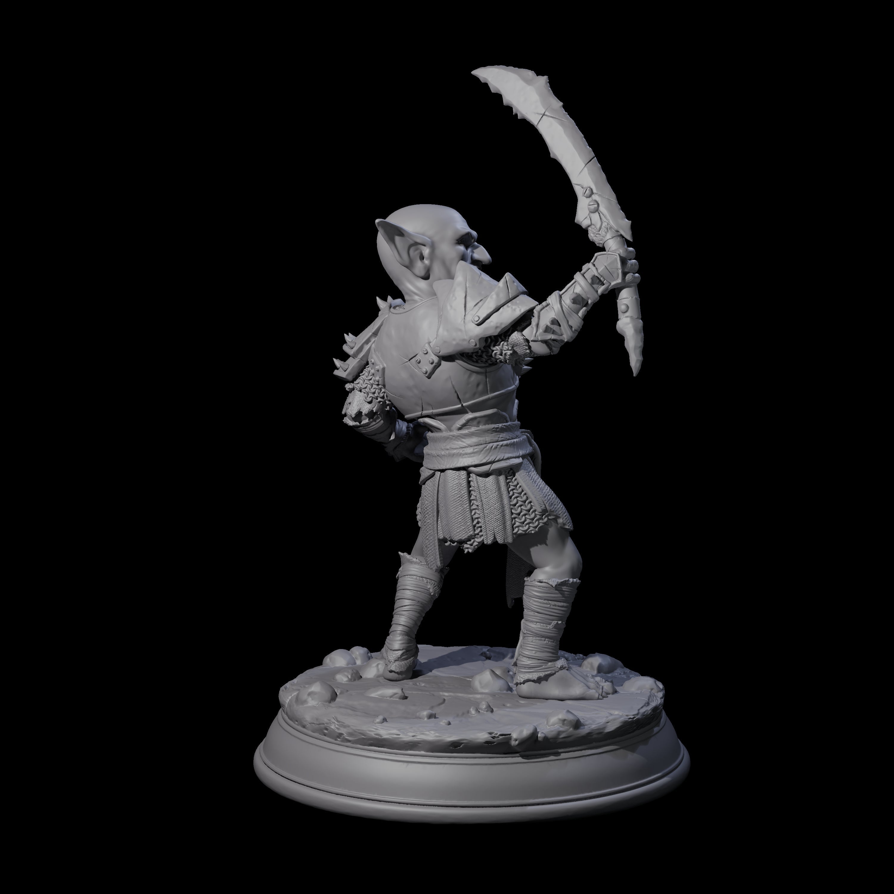 Cheeky Goblin C Miniature for Dungeons and Dragons, Pathfinder or other TTRPGs