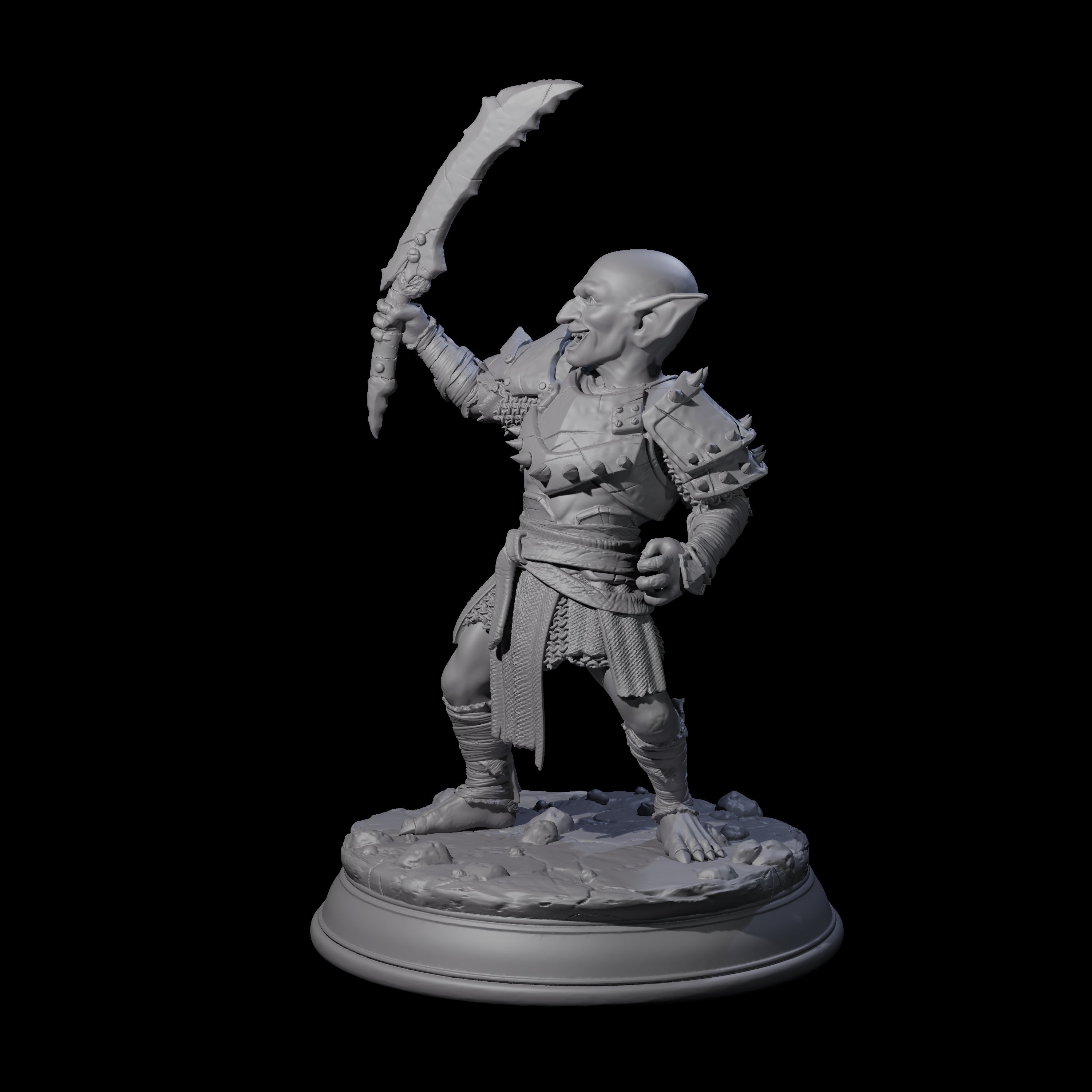 Cheeky Goblin C Miniature for Dungeons and Dragons, Pathfinder or other TTRPGs