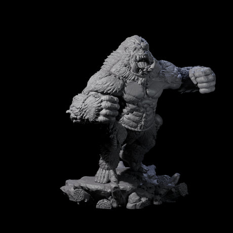 Chest Thumping Barlgura A Miniature for Dungeons and Dragons, Pathfinder or other TTRPGs
