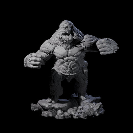 Chest Thumping Barlgura A Miniature for Dungeons and Dragons, Pathfinder or other TTRPGs
