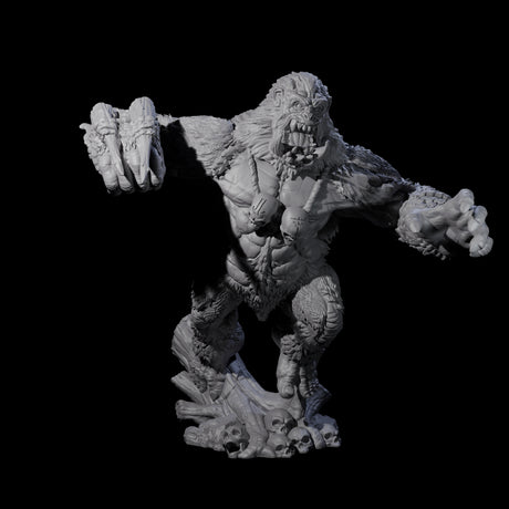 Chest Thumping Barlgura B Miniature for Dungeons and Dragons, Pathfinder or other TTRPGs